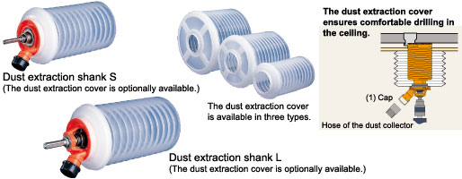 Poly-clic Series Dust Extraction Shanks